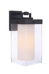 Craftmade ZA5604 Hayner 16" Tall Wall Sconce - Midnight. Fixed Price $226.00.
