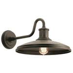 Kichler Allenbury 14" Outdoor Wall Light, Old Bronze - 49981OZ. Fixed Price $269.99.