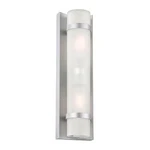 Acclaim Lighting 4701BS Wall Sconce, 2-LIGHT, Brushed Steel. Fixed Price $170.00.