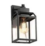 Lnc A04369 1-LIGHT Sand Black Outdoor Wall Lantern Sconce With Clear Glass Shade. Fixed Price $48.99.