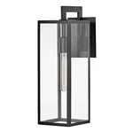 Hinkley Lighting Max Outdoor 1 Medium Wall Mount, Black/clear 2594BK-LL. Fixed Price $301.75.