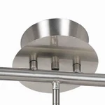 Benjara 5 Light 120V Metal Track Fixture With Glass Shade- White & Silver. Fixed Price $471.99.