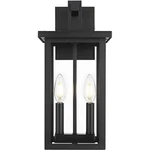 Elegant Lighting OD324W15BK Venango Inch Black Outdoor Wall Sconce. Fixed Price $108.00.