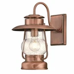 Westinghouse 6373100 Santa Fe 1-LIGHT Outdoor Wall Lantern, Washed Copper Finish. Fixed Price $122.28.