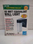 Designers Edge Electronic Ballast Outdoor Wall Light L-83-13W 60 Watt. Fixed Price $20.98.