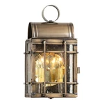 Irvins Country Tinware Carriage House Outdoor Wall Light Weathered Brass. Fixed Price $384.95.