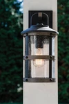 Hinkley Lakehouse 17 1/4" High Black Outdoor Wall Light. Fixed Price $299.00.