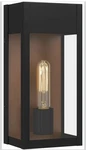 New Quoizel MAE8406MBK Maren 13" Tall Outdoor Wall Sconce - Black (S33). Fixed Price $120.00.