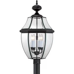 Newbury 4 Light Extra Large Post Lantern 29.5 Inches High-mystic Black. Fixed Price $477.99.