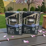 Hampton Bay Integrated Led Outdoor Solar Post Light. Bronze Finish (lot Of 4). Fixed Price $45.00.