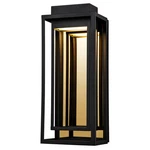 Modern Outdoor Wall Lights Exterior, Black Gold Front Porch Mount.... Fixed Price $123.45.