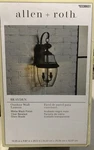 Allen + Roth Brayden 1-LIGHT 13.62-IN Matte Black Outdoor Wall New. Fixed Price $49.95.