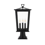 Elegant Lighting Cayman Outdoor Post Light, Black - OD332P21BK. Fixed Price $140.00.