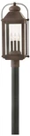 Hinkley Anchorage 24 1/4" Oiled Bronze Lantern Outdoor Post Light. Fixed Price $534.65.