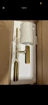 Generation Lighting Brianna 1-LIGHT Burnished Brass Dimmable Wall Sconce. Fixed Price $39.99.