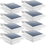 Outdoor 40LEDS Solar Gutter Lights Fence Lamp Night Utility Security. Fixed Price $59.99.