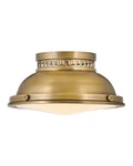 Hinkley Lighting 4081 Brass 2-LIGHT 13"W Flush Mount Ceiling Fixture. Fixed Price $339.15.