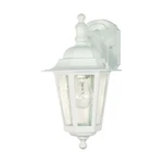 Nuvo 60-988 Light 13" Outdoor White Wall Lantern W/ Clear Seed Glass. Fixed Price $57.03.