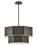 Black Oxide Led Convertible Chandelier From The Facet Collection. Fixed Price $1389.00.