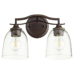 Quorum International 5027-2-2 Jardin Light 15"W Vanity Bronze. Fixed Price $86.00.