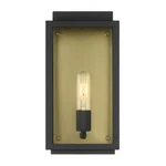 Designers Fountain Twilight 1 Lt Outdoor Wall Sconce, Black/clear D275M-7EW-BK. Fixed Price $134.32.
