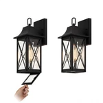 Mirrea 15-INCH Outdoor Porch Wall Light For House, Waterproof Exterior Sconce. Fixed Price $99.36.