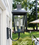 Crystorama Dumont 23 1/2" High Graphite Outdoor Wall Light. Fixed Price $798.00.