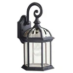 Kichler Barrie 15.5 In. 1-LIGHT Black Outdoor Hardwired,no Bulbs INCLUDED(1PACK). Fixed Price $40.99.