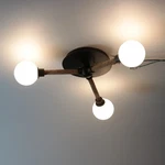 Troy Lighting C7250 Nomad 3-LIGHT 22" Diameter Ceiling Light, Showroom Model. Fixed Price $295.00.