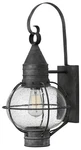 Hinkley Cape Cod 23 1/4" High Aged Zinc Outdoor Wall Light. Fixed Price $399.00.