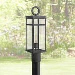 Hinkley Porter 22 3/4" High Aged Zinc Outdoor Post Light. Fixed Price $319.00.