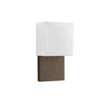 Progress Lighting Led Sconces 6-3/4" Wide Wall With Linen Shade. Fixed Price $29.00.