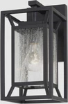 Minka Lavery Harbor View Sand Coal Clear Seeded Glass Wall Sconce Light Fixture. Fixed Price $82.40.