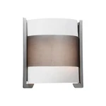 Access Lighting Iron Wall Sconce, Bulb, Bronze/opal 20739LEDDLP-BRZ-OPL. Fixed Price $126.40.
