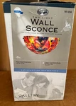 Nob Hampton Bay Millefiore Art Glass Wall Mount Sconce Retired 185 856. Fixed Price $84.50.