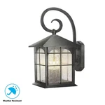 Home Decorators Brimfield 17.5 In. Aged Iron 3-LIGHT Outdoor Wall Sconce. Fixed Price $66.45.