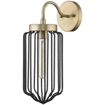 Acclaim Lighting IN41503AB Reece 6 Inch Aged Brass Sconce Wall. Fixed Price $126.00.