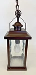 Pendant Light Lantern Olde Bronze Wavy Glass Kichler Home Center Model No. 39459. Fixed Price $59.95.
