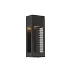 Wac Lighting Grate 18" Black Outdoor Wall Sconce By WS-W39818-BK. Fixed Price $99.99.