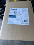 Home Luminaire Outdoor Wall Lantern White Seeded Glass Gfci Outlet Hardwired. Fixed Price $30.00.