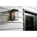 Kichler Arkville 10" Outdoor Wall Light, Black/clear Seeded - 59540BKT. Fixed Price $94.97.