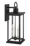 Parkbend 23.75 In. 3-LIGHT Textured Matte Black Hardwired Outdoor Wall Lantern. Fixed Price $69.99.
