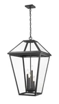 Z-lite 579CHXLX Talbot 4 Light 20"W Semi-flush Marine Grade Black. Fixed Price $1038.00.