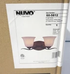 Satco Nuvo 60-5812 Light; Vanity With White Glass. Fixed Price $34.96.