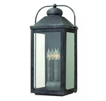 Hinkley 1858DZ 4-LIGHT Outdoor Wall Lantern Aged Zinc. Fixed Price $829.00.