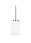 Generation Lighting 1-LIGHT Mini-pendant W/ Etched White Glass 61160-05 Nib. Fixed Price $45.00.