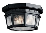 Courtyard - 3 Light Outdoor Flush Mount With Traditional Inspirations 6.25. Fixed Price $229.99.