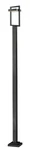 Z-lite 566PHBS-536P-LED Luttrel 118" Tall Outdoor Post Light Black. Fixed Price $744.60.