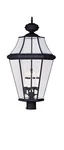 Livex Lighting 2368-04 Georgetown 4-LIGHT Outdoor Post Head, Black. Fixed Price $888.92.