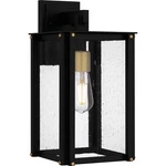 Matte Black One Light Outdoor Wall Mount From The Robbins Collection. Fixed Price $197.99.
